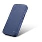 iCarer Leather iPhone 14 Pro Max Flip Magnetic MagSafe Blue (WMI14220716-BU) цена и информация | Telefono dėklai | pigu.lt