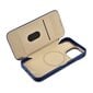 iCarer Leather iPhone 14 Pro Max Flip Magnetic MagSafe Blue (WMI14220716-BU) kaina ir informacija | Telefono dėklai | pigu.lt