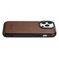 iCarer Leather iPhone 14 Pro (MagSafe compatible) brown (WMI14220718-BN) kaina ir informacija | Telefono dėklai | pigu.lt