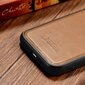 iCarer Leather iPhone 14 Pro (MagSafe compatible) brown (WMI14220718-TN) kaina ir informacija | Telefono dėklai | pigu.lt