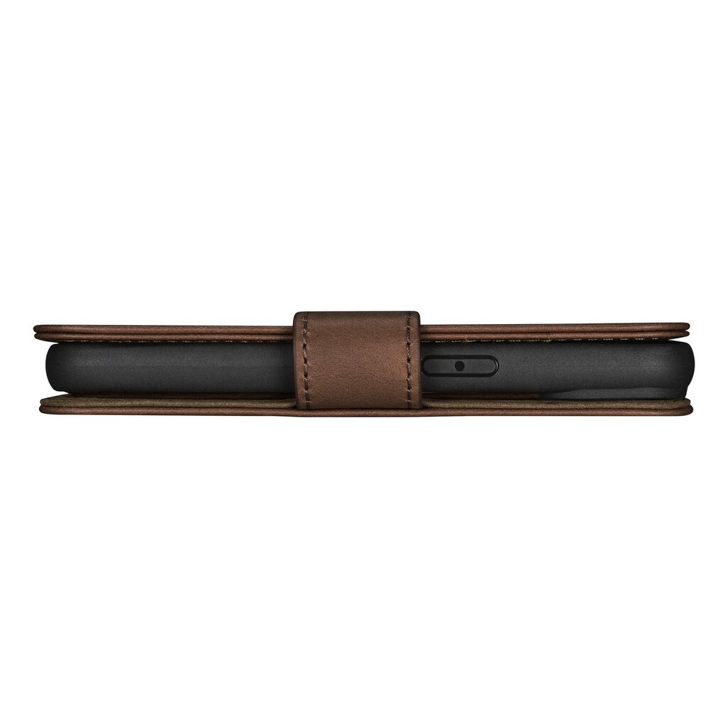 iCarer 2in1 iPhone 14 Pro FlipAnti-RFID Brown (WMI14220722-BN) цена и информация | Telefono dėklai | pigu.lt