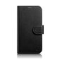 iCarer 2in1 iPhone 14 Pro Leather Flip Anti-RFID black (WMI14220726-BK) kaina ir informacija | Telefono dėklai | pigu.lt