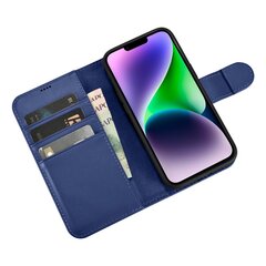 Чехол iCarer 2in1 для iPhone 14 Plus FlipAnti-RFID, синий (WMI14220727-BU) цена и информация | Чехлы для телефонов | pigu.lt