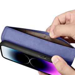 iCarer 2in1 iPhone 14 Pro Max FlipAnti-RFID Light Violet (WMI14220728-LP) kaina ir informacija | Telefono dėklai | pigu.lt