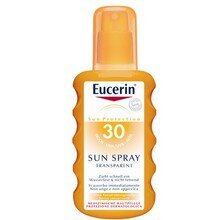 Apsauginis kremas nuo saulės Eucerin Sun Spray Transparent SPF30, 200 ml kaina ir informacija | Kremai nuo saulės | pigu.lt