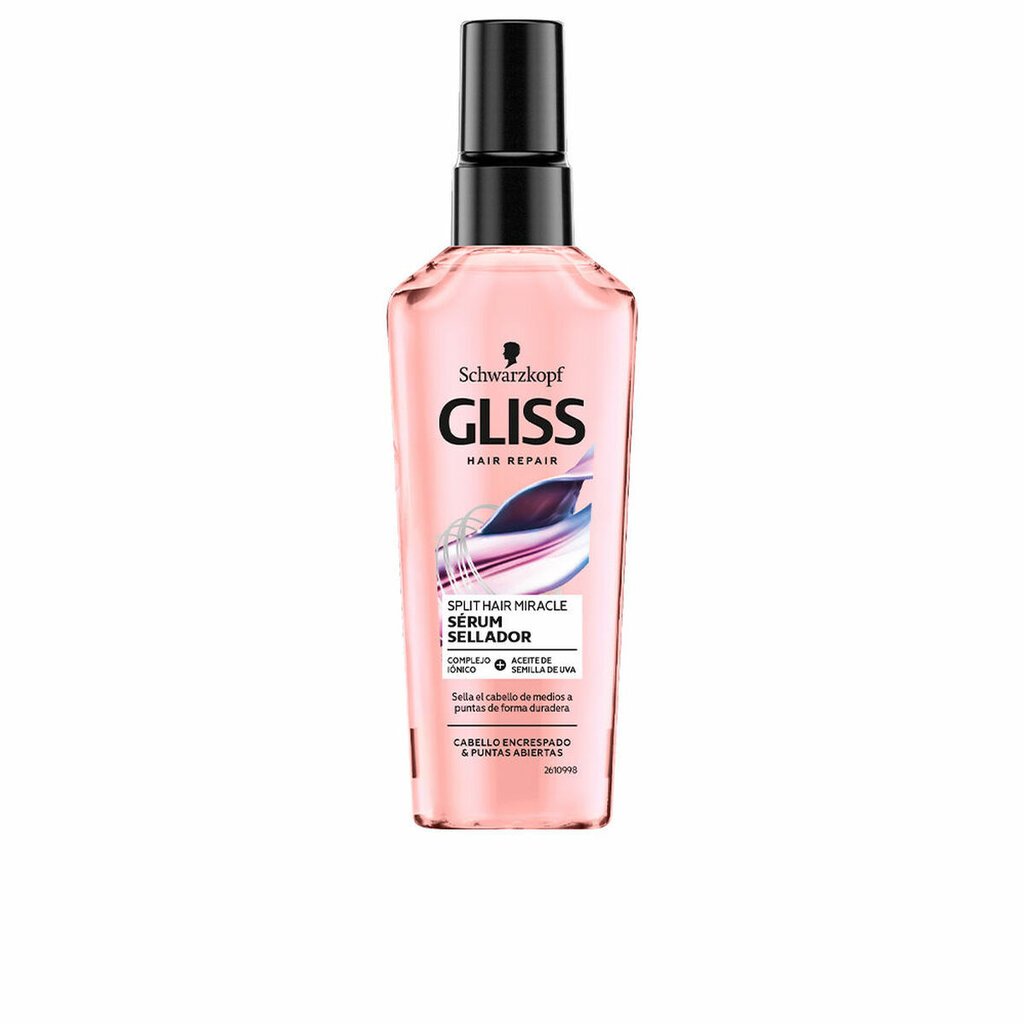 Plaukų serumas Schwarzkopf Gliss Hair Repair, 75 ml kaina ir informacija | Priemonės plaukų stiprinimui | pigu.lt