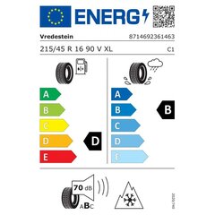 Automobilio padanga Vredestein WINTRAC 215/45VR16 kaina ir informacija | Žieminės padangos | pigu.lt