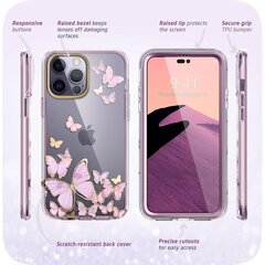 Supcase Cosmo, iPhone 14 Pro Max Purple kaina ir informacija | Telefono dėklai | pigu.lt