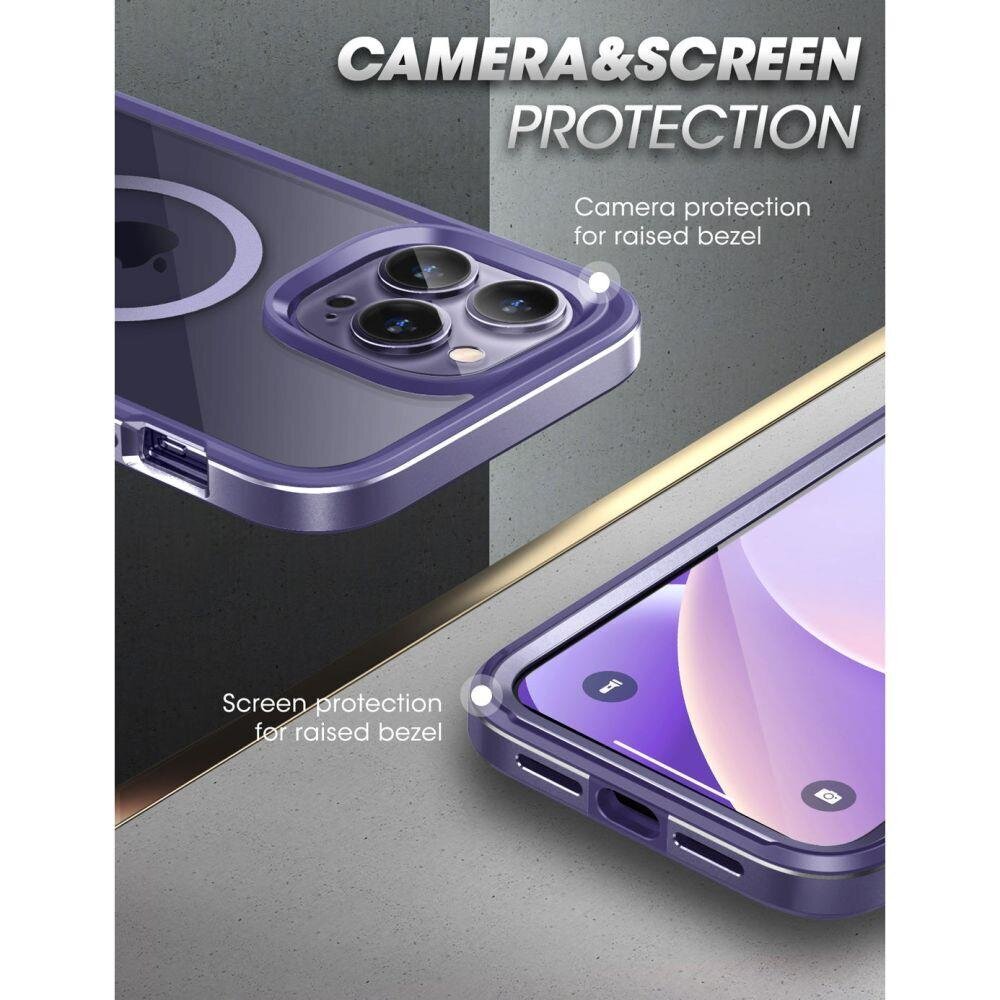 Supcase UB Edge Mag Safe, iPhone 14 Pro Max Deep Purple kaina ir informacija | Telefono dėklai | pigu.lt