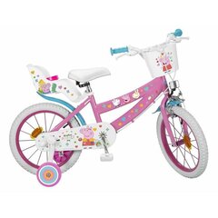 Детский велосипед Toimsa Peppa Pig Розовый цена и информация | Велосипеды | pigu.lt
