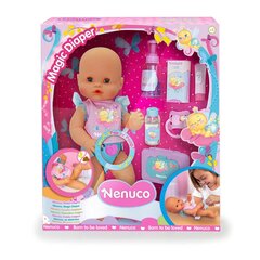Kūdikis-lėlė Nenuco magic diaper kaina ir informacija | Žaislai mergaitėms | pigu.lt