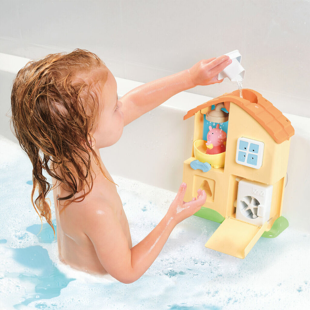 Rinkinys Peppa Pig Peppa’s House Bath kaina ir informacija | Žaislai mergaitėms | pigu.lt