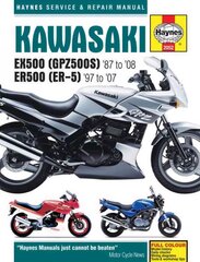 Kawasaki EX500 (GPZ500S) & ER500 (ER-5) (87 - 05) kaina ir informacija | Kelionių vadovai, aprašymai | pigu.lt