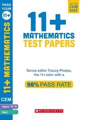 11plus Mathematics Tests Ages 10-11 kaina ir informacija | Pratybų sąsiuviniai | pigu.lt