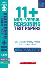 11plus Non-Verbal Reasoning Tests Ages 10-11 kaina ir informacija | Pratybų sąsiuviniai | pigu.lt