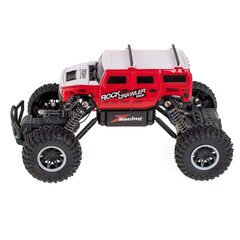 Nuotoliniu būdu valdomas automobilis Sulong Toys Rock Crawler Hummer, raudonas цена и информация | Игрушки для мальчиков | pigu.lt