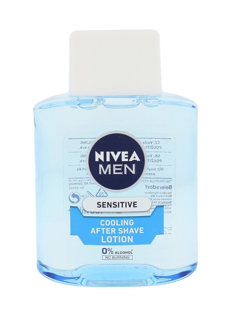 Losjonas po skutimosi Nivea Men Sensitive Cooling 100 ml kaina ir informacija | Skutimosi priemonės ir kosmetika | pigu.lt