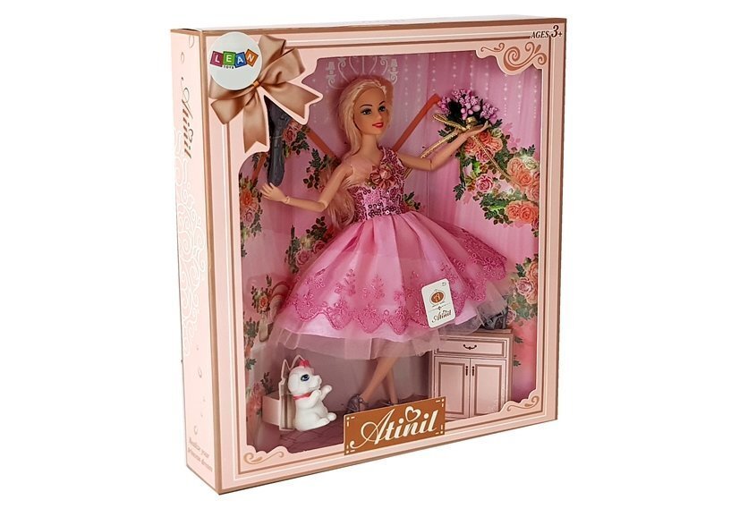 Lėlė Atinil su priedais, 28 cm kaina ir informacija | Žaislai mergaitėms | pigu.lt