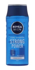 Шампунь для мужчин Nivea Men Strong Power 250 мл цена и информация | Шампуни | pigu.lt