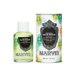 Burnos skalavimo skystis Marvis Strong Mint 120 ml kaina ir informacija | Dantų šepetėliai, pastos | pigu.lt