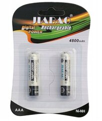 Baterija Jiabao R3 AAA 4800 mAh, 2 vnt. цена и информация | Батарейки | pigu.lt