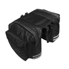 Dviračio krepšys, 20 l, juodas kaina ir informacija | Krepšiai, telefonų laikikliai | pigu.lt