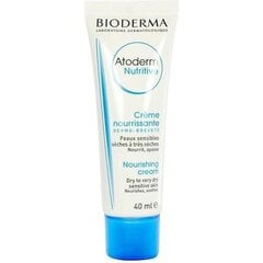 Питательный крем для лица для очень сухой кожи Bioderma Atoderm 40 мл цена и информация | Кремы для лица | pigu.lt