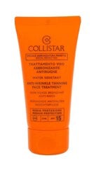 Collistar Special Perfect Tan Tanning Face Treatment SPF15 защита от солнца для лица 50 мл цена и информация | Кремы от загара | pigu.lt