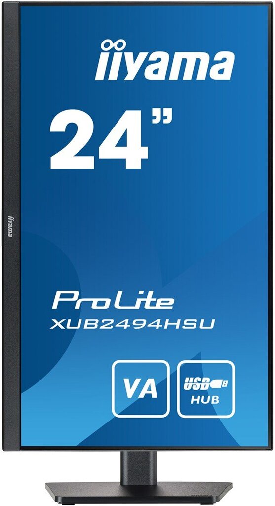 Iiyama ProLite XUB2494HSU-B2 цена и информация | Monitoriai | pigu.lt