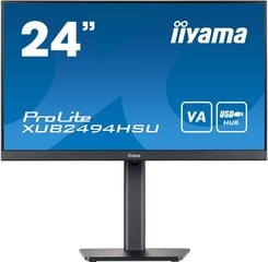 iiyama Светодиодный монитор ProLite XUB2494HSU-B2 цена и информация | Мониторы | pigu.lt
