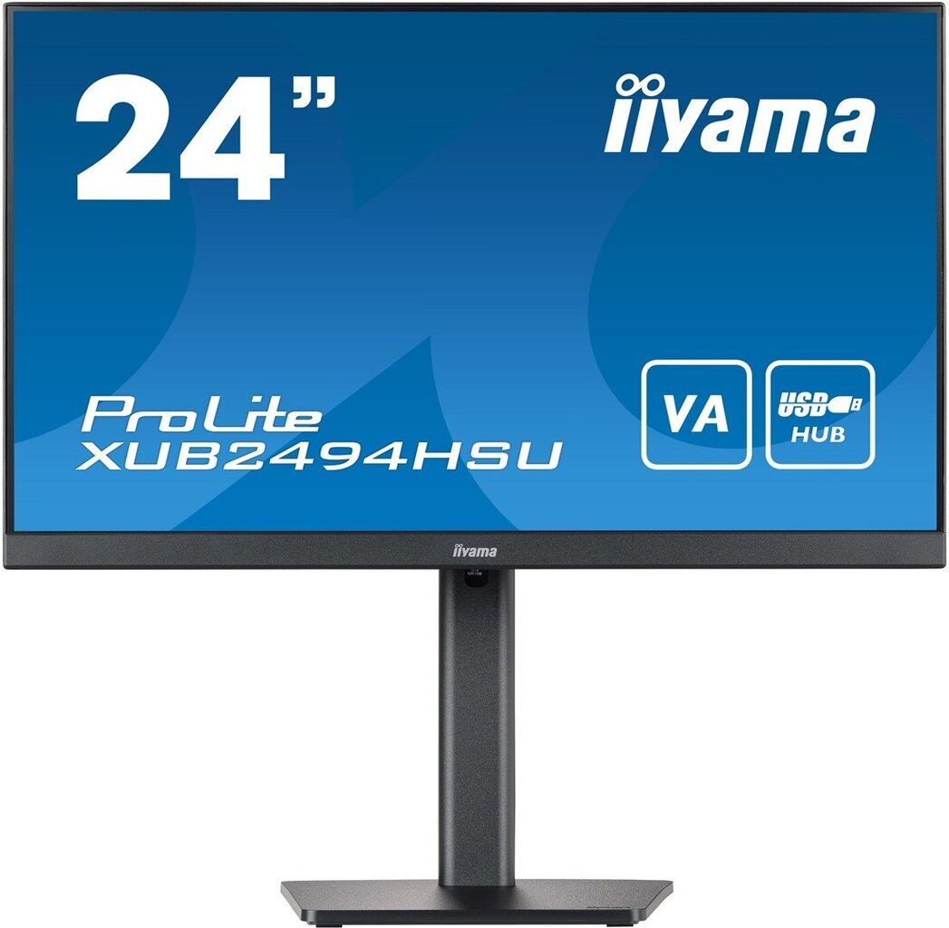 Iiyama ProLite XUB2494HSU-B2 цена и информация | Monitoriai | pigu.lt