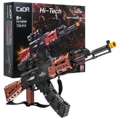 Žaislinis šautuvas AK47 EE iš kaladėlių kaina ir informacija | Žaislai berniukams | pigu.lt