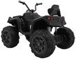 Vaikiškas elektrinis keturratis Quad ATV, juodas цена и информация | Elektromobiliai vaikams | pigu.lt