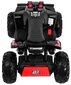 Vaikiškas elektrinis keturratis Sport Run 4x4, juodas kaina ir informacija | Elektromobiliai vaikams | pigu.lt