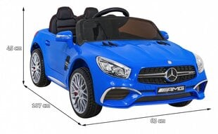 Vienvietis vaikiškas elektromobilis Mercedes Benz AMG SL65 S, mėlynas цена и информация | Электромобили для детей | pigu.lt