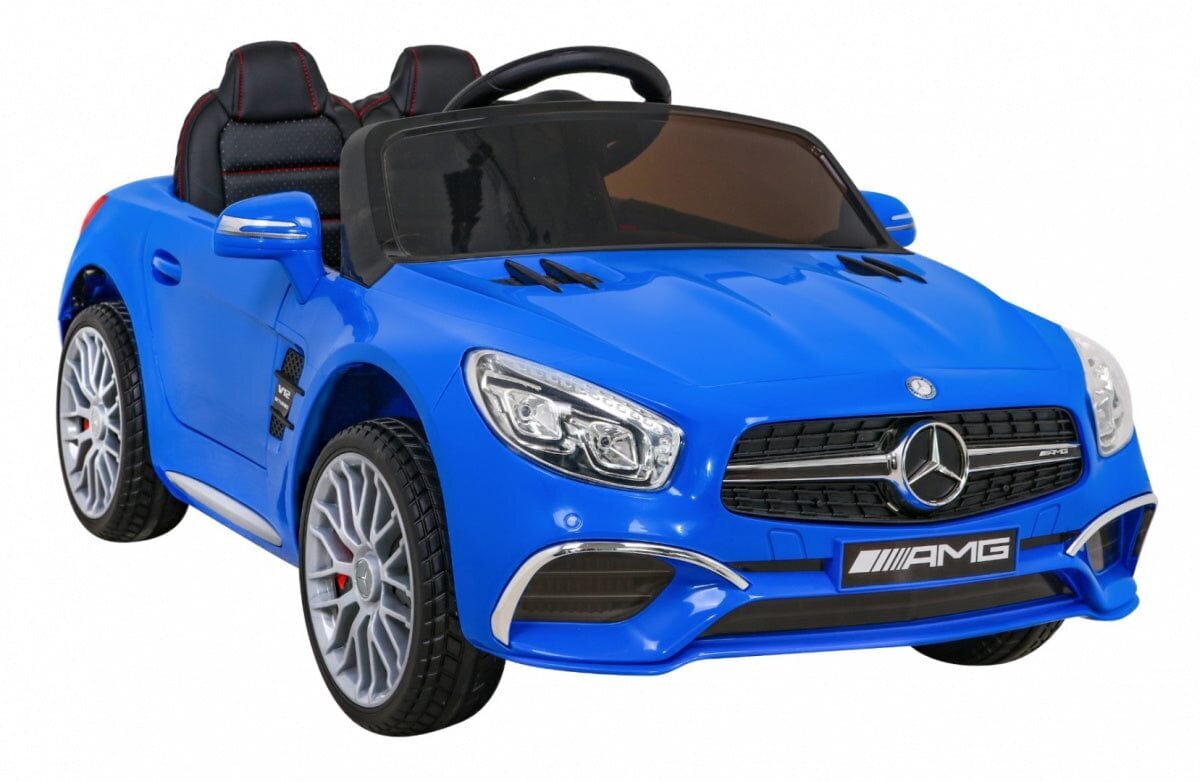 Vienvietis vaikiškas elektromobilis Mercedes Benz AMG SL65 S, mėlynas kaina ir informacija | Elektromobiliai vaikams | pigu.lt