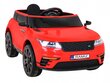 Vienvietis vaikiškas elektromobilis Ramiz Super-S, raudonas kaina ir informacija | Elektromobiliai vaikams | pigu.lt