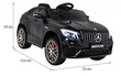 Vienvietis vaikiškas elektromobilis Mercedes Benz GLC 63S, Juodas цена и информация | Elektromobiliai vaikams | pigu.lt