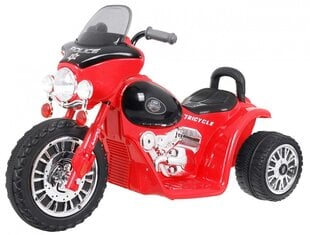 Vaikiškas elektrinis motociklas Skuter Chopper, raudonas цена и информация | Электромобили для детей | pigu.lt