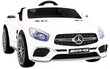 Vienvietis vaikiškas elektromobilis Mercedes AMG SL65, baltas kaina ir informacija | Elektromobiliai vaikams | pigu.lt