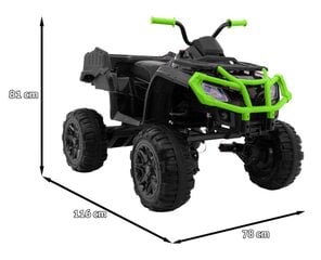 Vaikiškas elektrinis keturratis Quad XL ATV Pilot цена и информация | Электромобили для детей | pigu.lt
