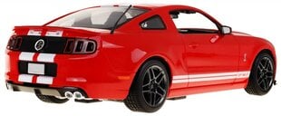 Radijo bangomis valdomas raudonas RASTAR automobilis Ford Shelby Mustang GT500 1:14 kaina ir informacija | Eglutės, vainikai, stovai | pigu.lt