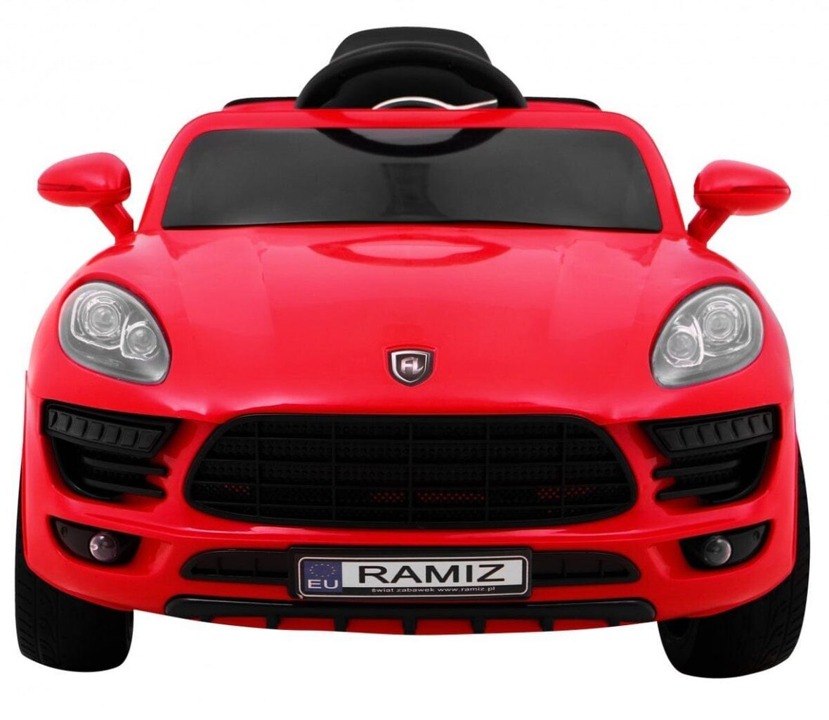 Vienvietis vaikiškas elektromobilis Ramiz Turbo-S, raudonas kaina ir informacija | Elektromobiliai vaikams | pigu.lt