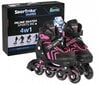 Riedučiai SporTrike Skates 4in1, rožiniai цена и информация | Riedučiai | pigu.lt