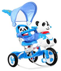 Трехколесный велосипед Панда А23-2, синий цвет цена и информация | Трехколесные велосипеды | pigu.lt