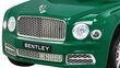 Vienvietis vaikiškas elektromobilis Bentley Mulsanne, žalias kaina ir informacija | Elektromobiliai vaikams | pigu.lt