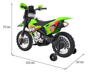 Elektrinis vaikiškas motociklas Bike Cross kaina ir informacija | Elektromobiliai vaikams | pigu.lt