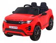Vienvietis vaikiškas elektromobilis Range Rover Evoque, raudonas цена и информация | Elektromobiliai vaikams | pigu.lt