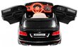 Vienvietis vaikiškas elektromobilis Bentley Bentayga, juodas kaina ir informacija | Elektromobiliai vaikams | pigu.lt