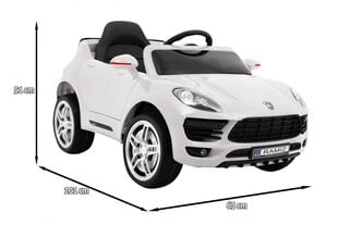 Vienvietis vaikiškas elektromobilis Ramiz Turbo-S, baltas цена и информация | Электромобили для детей | pigu.lt